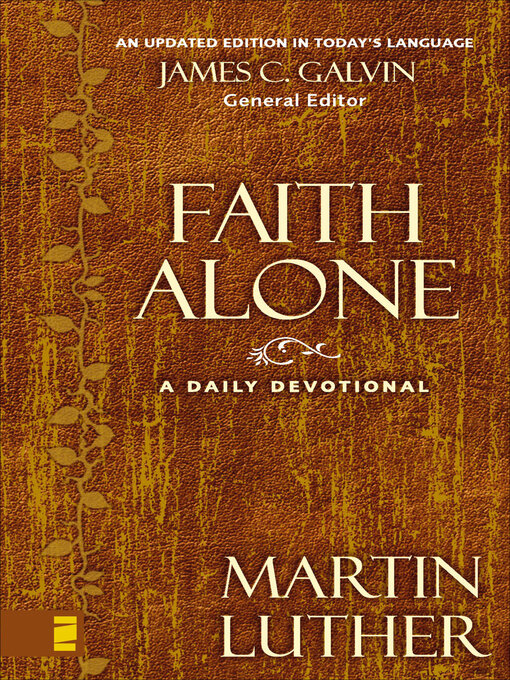 Title details for Faith Alone by Martin Luther - Available